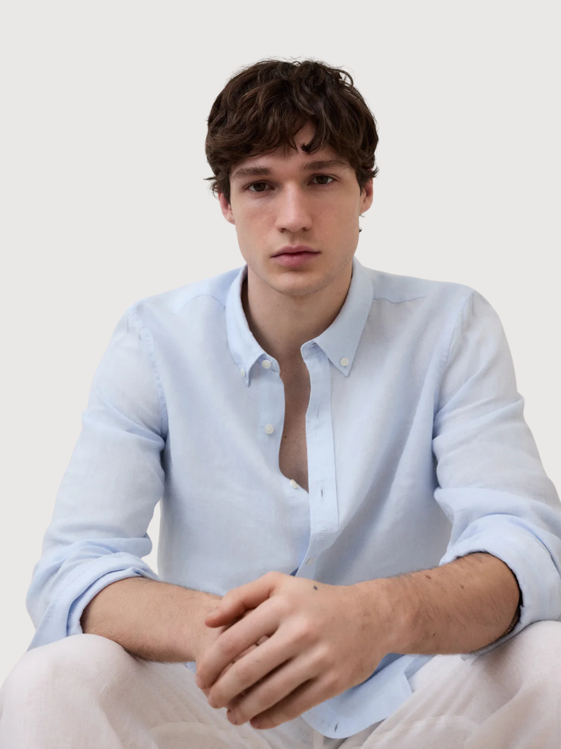 MALIBU SHIRT MAN SKY BLUE | ECOALF