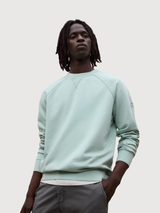 Sweatshirt Berja Man Jade Cotton | Ecoalf