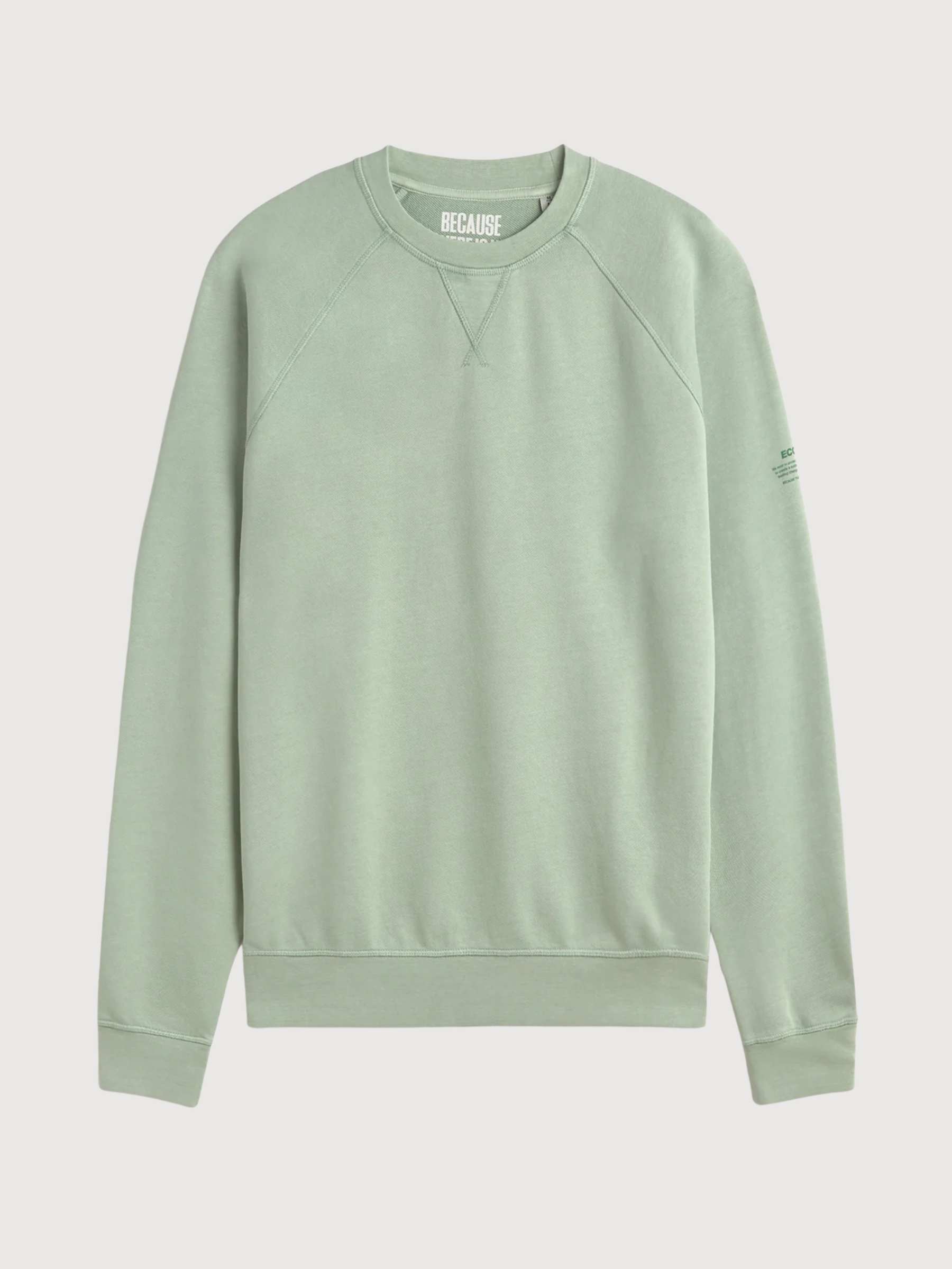 Sweatshirt Berja Man Jade Cotton | Ecoalf