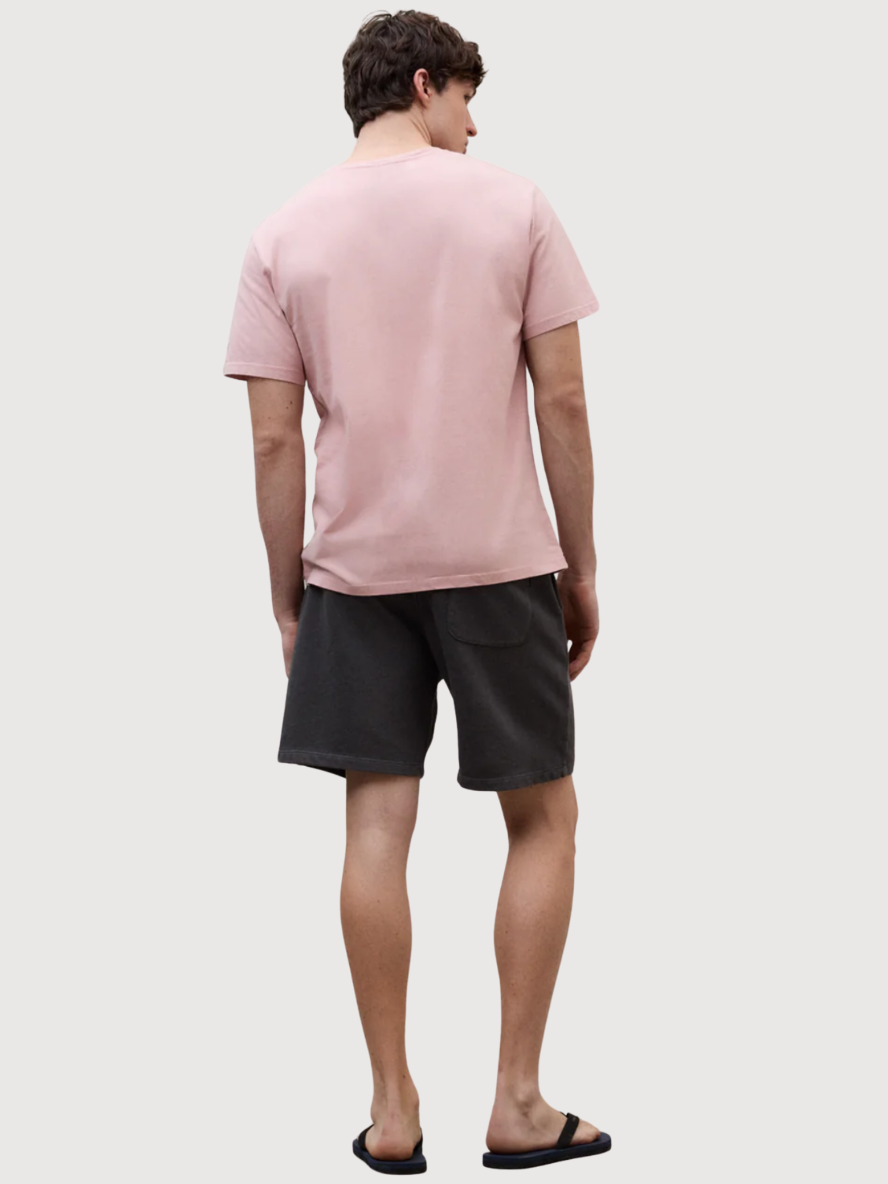 T-shirt Ros Man Cotone Rosa Cipria | Ecoalf