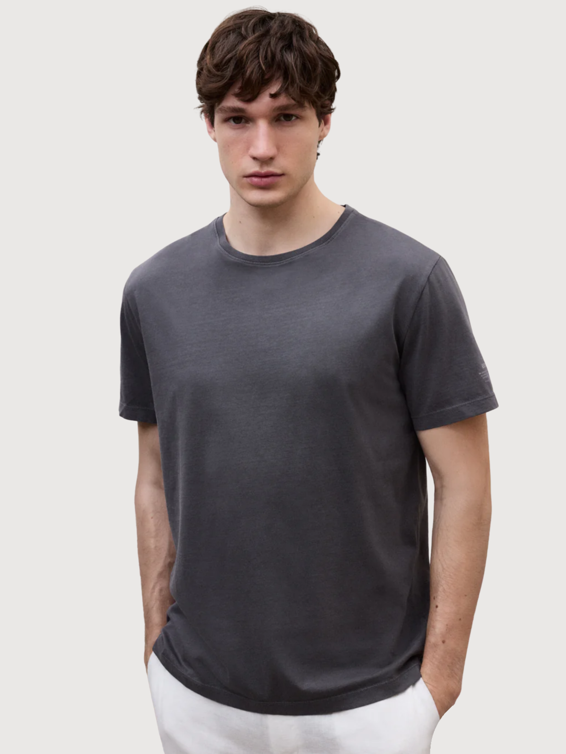 VENT T-SHIRT MAN ASPHALT | ECOALF