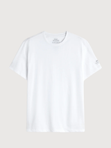 T-Shirt Vent Man White Cotton | Ecoalf