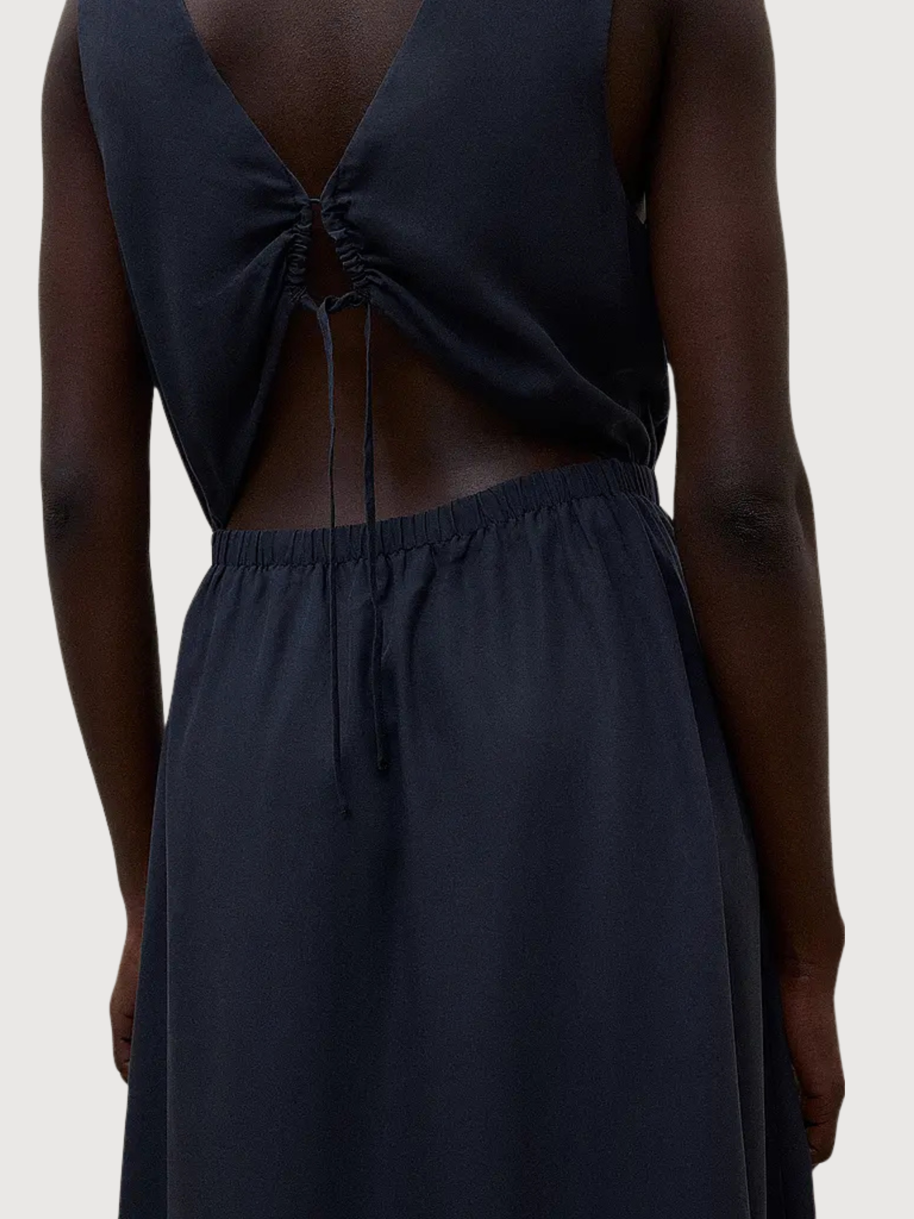Dress Vittoria Woman Dark Navy Lyocell | Ecoalf