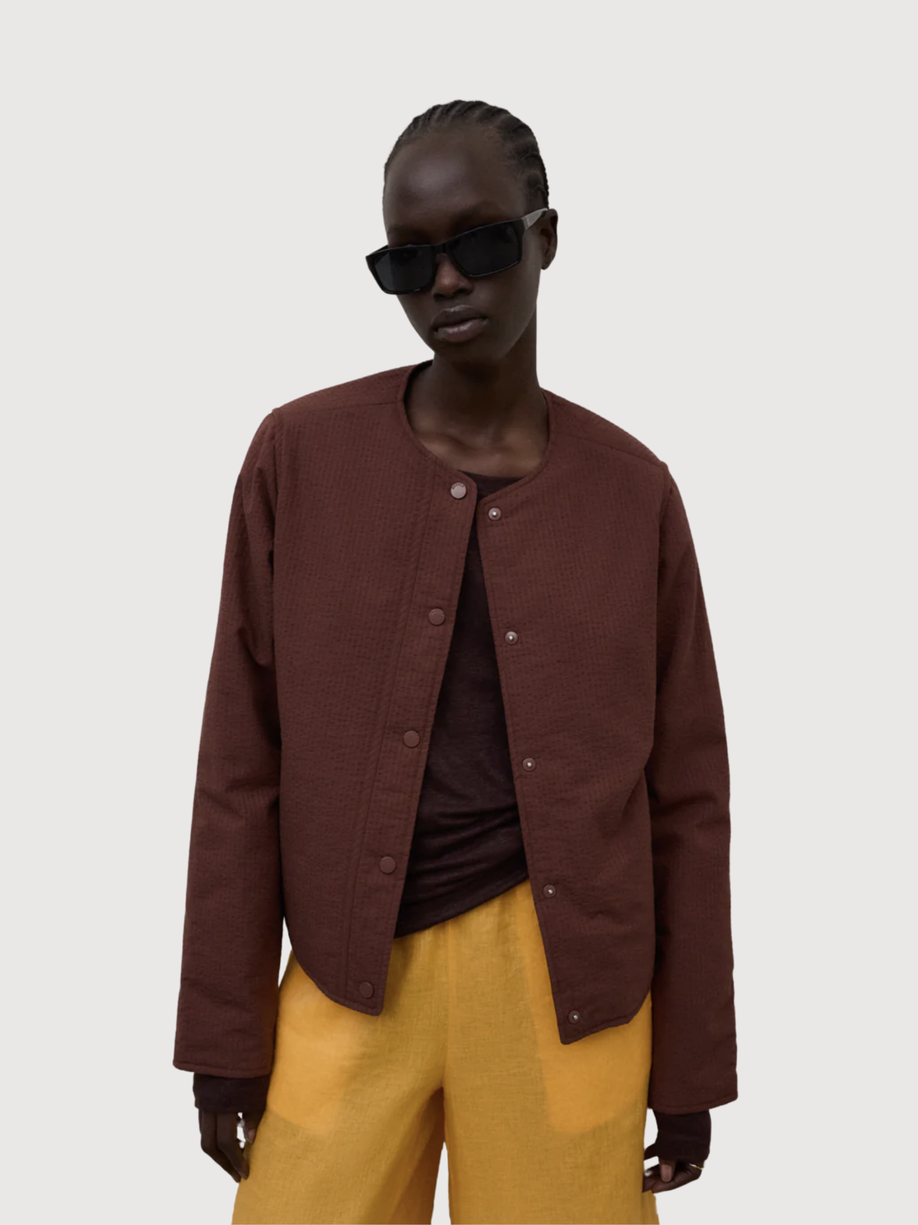 GABI JACKET WOMAN EBONY | Ecoalf