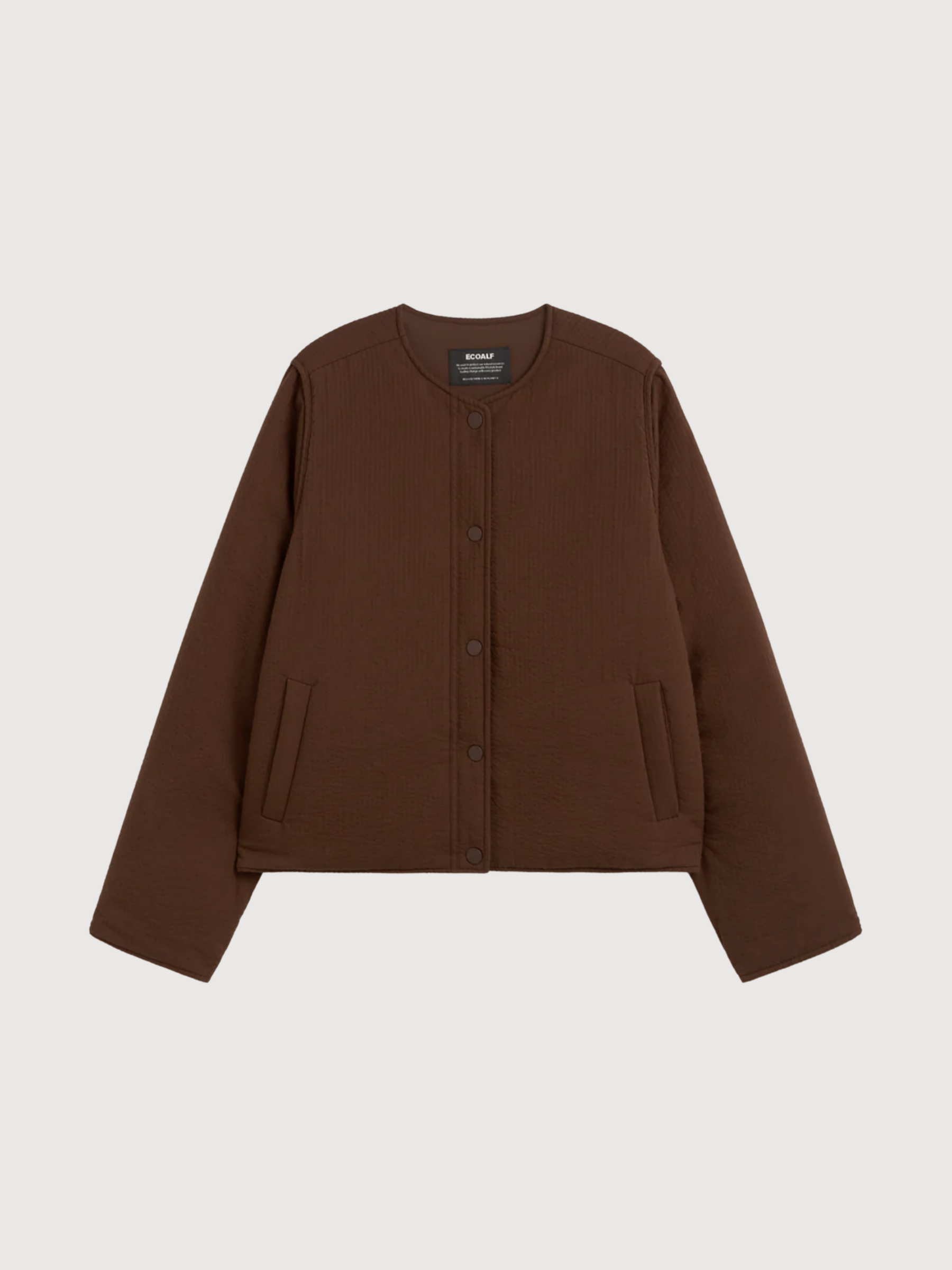 GABI JACKET WOMAN EBONY | Ecoalf