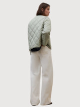 Rhomb Jacket Musa Sage | Ecoalf