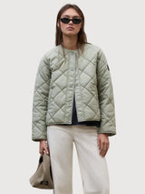 Rhomb Jacket Musa Sage | Ecoalf