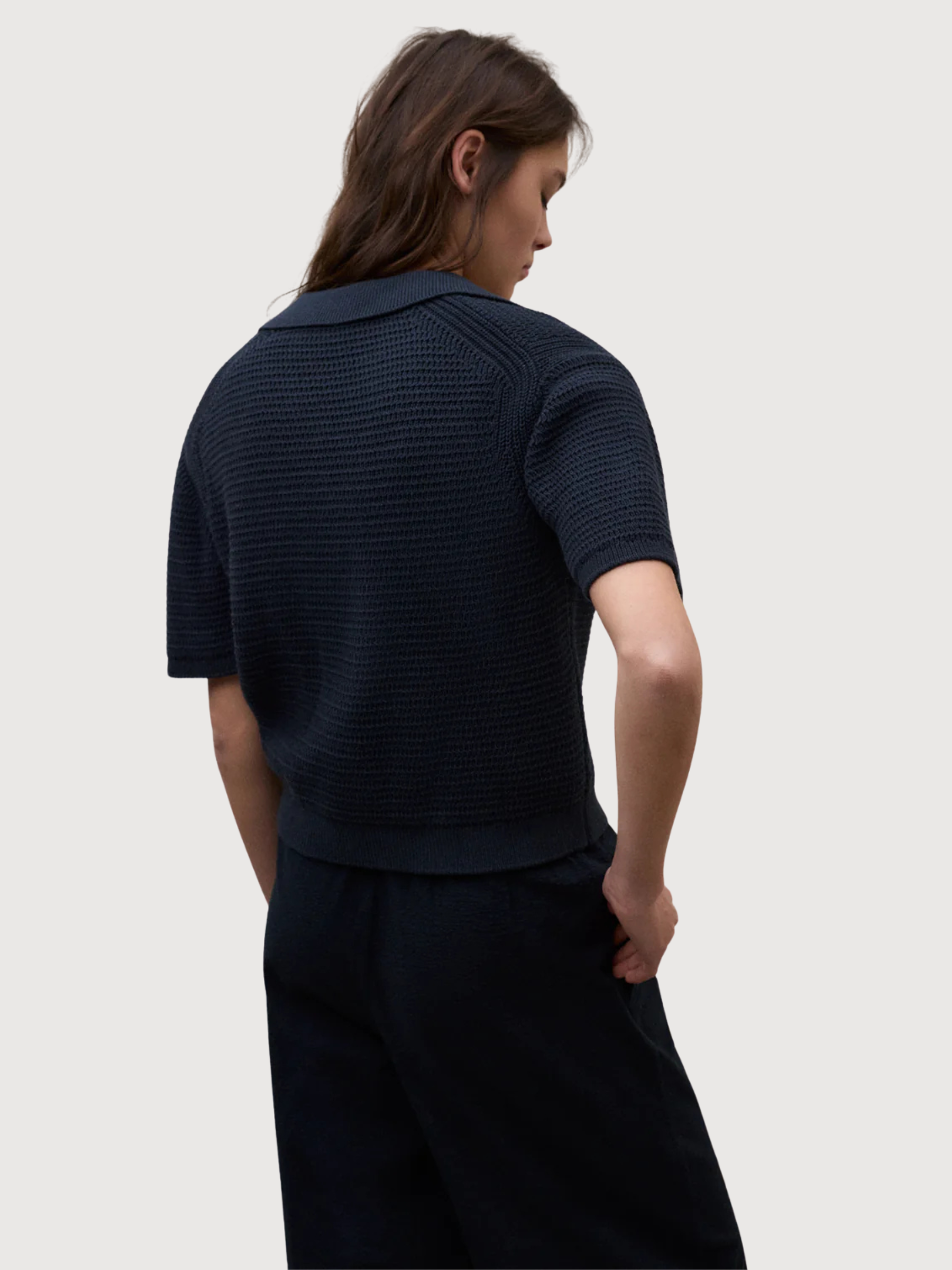 ANNA KNIT WOMAN Dunkelblau | Ecoalf