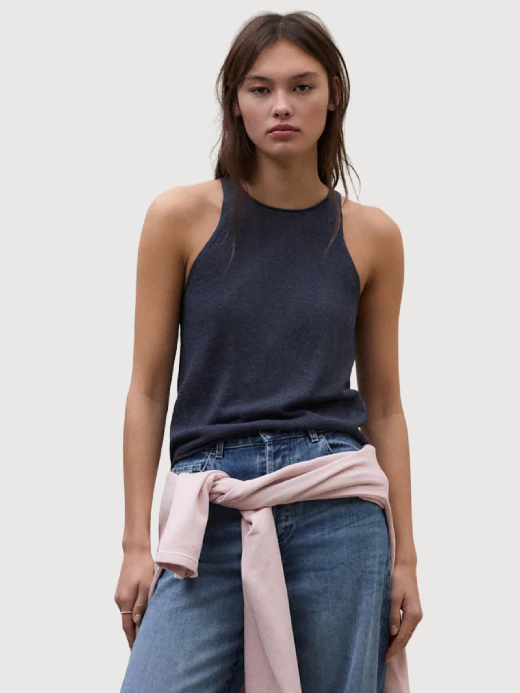 CEIBA KNIT WOMAN Storm Blue | Ecoalf