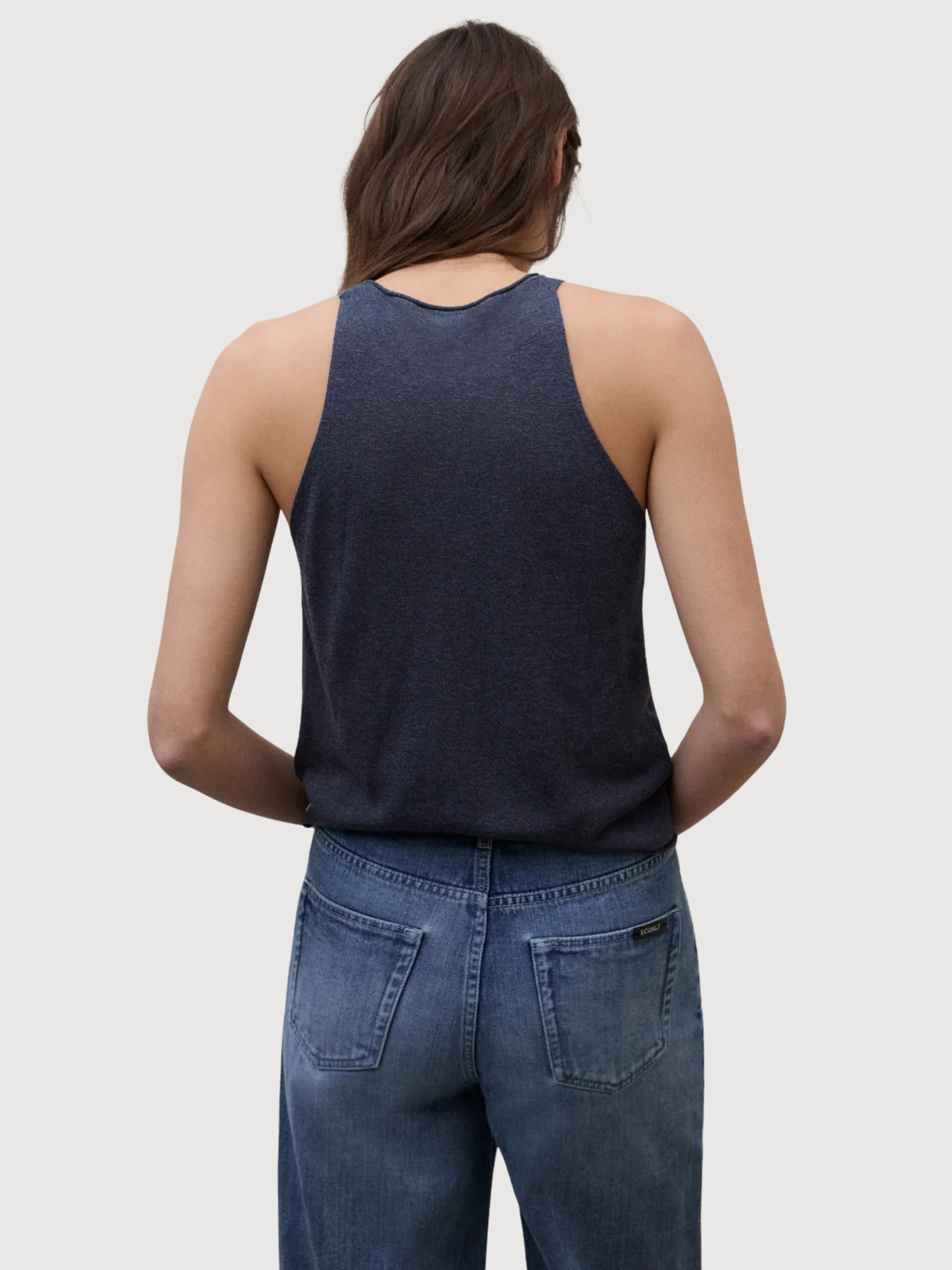 CEIBA KNIT WOMAN Storm Blue | Ecoalf