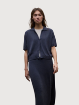 JUNIPER KNIT WOMAN Storm Blue | ECOALF