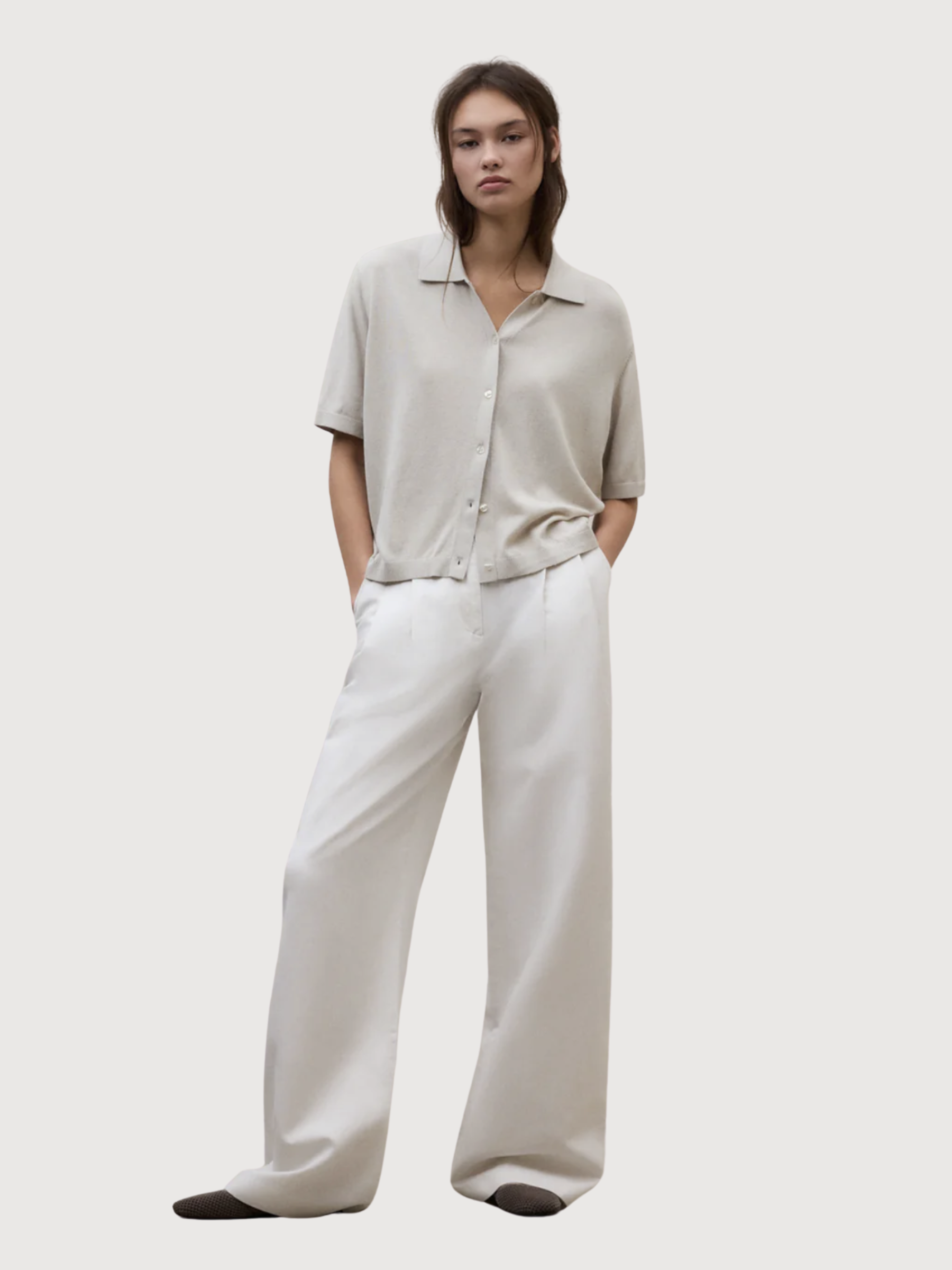 JUNIPER KNIT WOMAN STONE | ECOALF