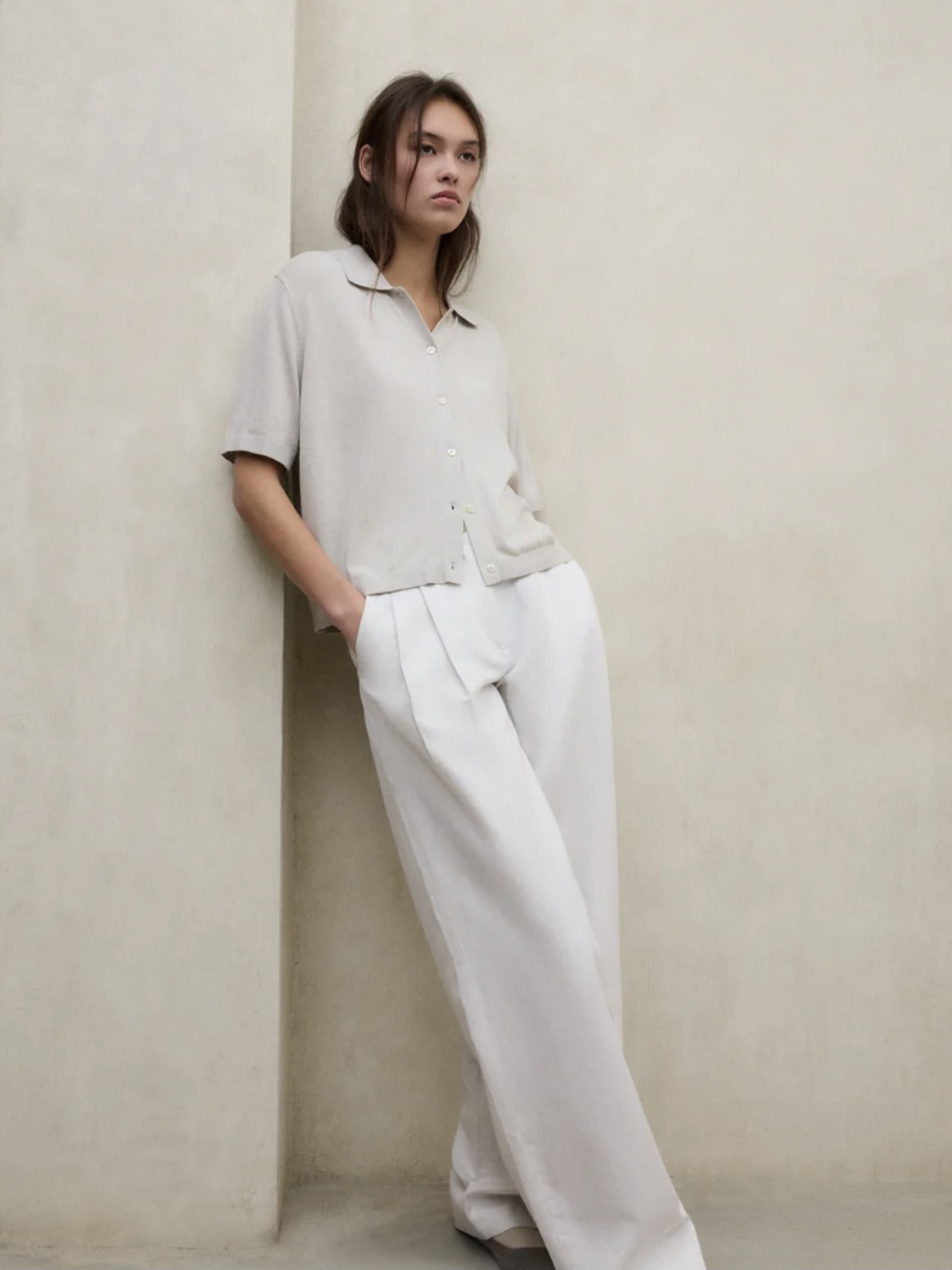 JUNIPER KNIT WOMAN STONE | ECOALF