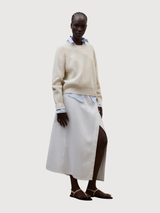 NONI KNIT WOMAN Ecru | Ecoalf