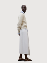NONI KNIT WOMAN Ecru | Ecoalf