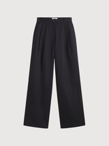 MIEL LINEN PANTS WOMAN Dark Navy | ECOALF