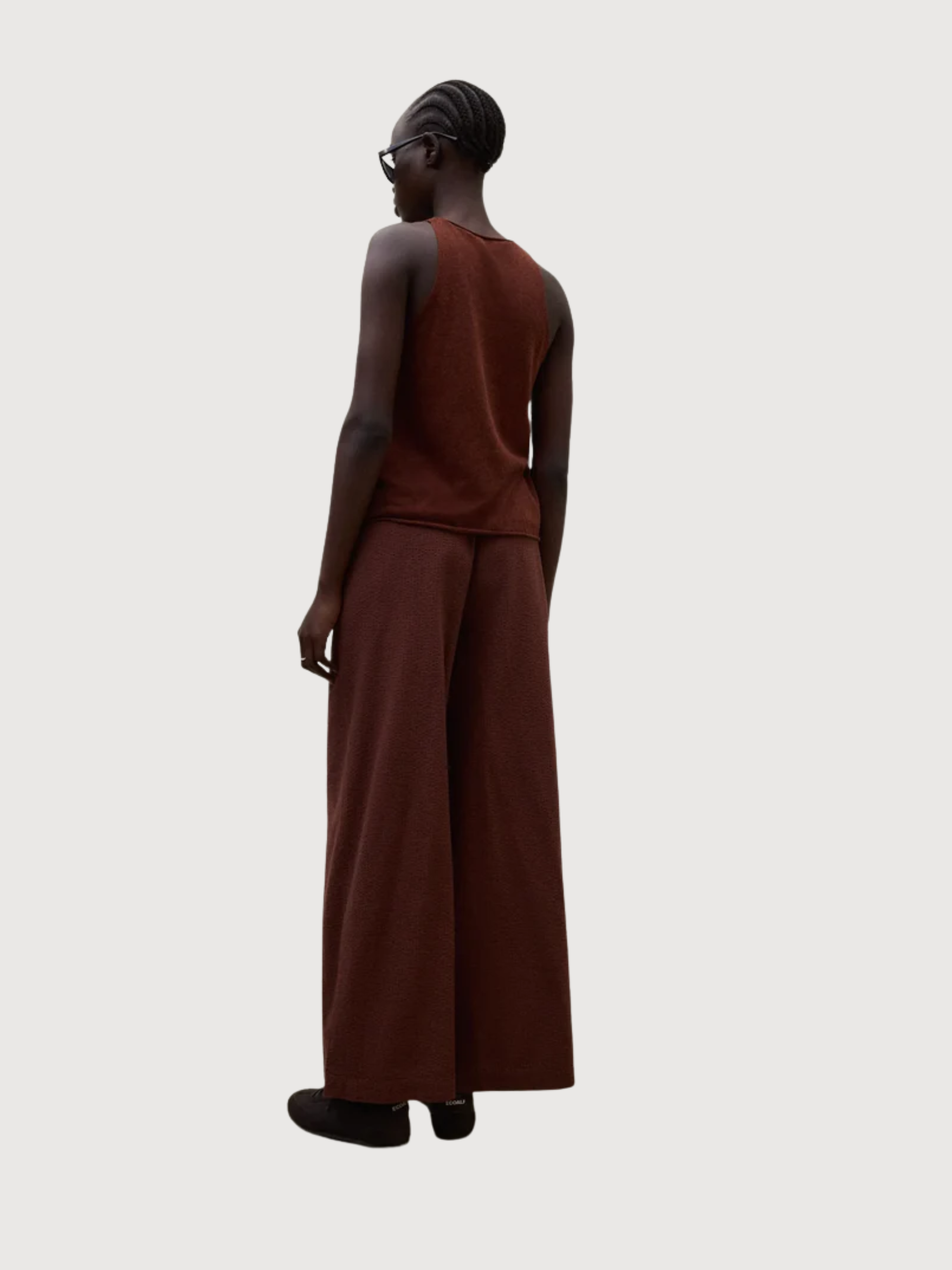 MOSS PANTS WOMAN Ebony | Ecoalf