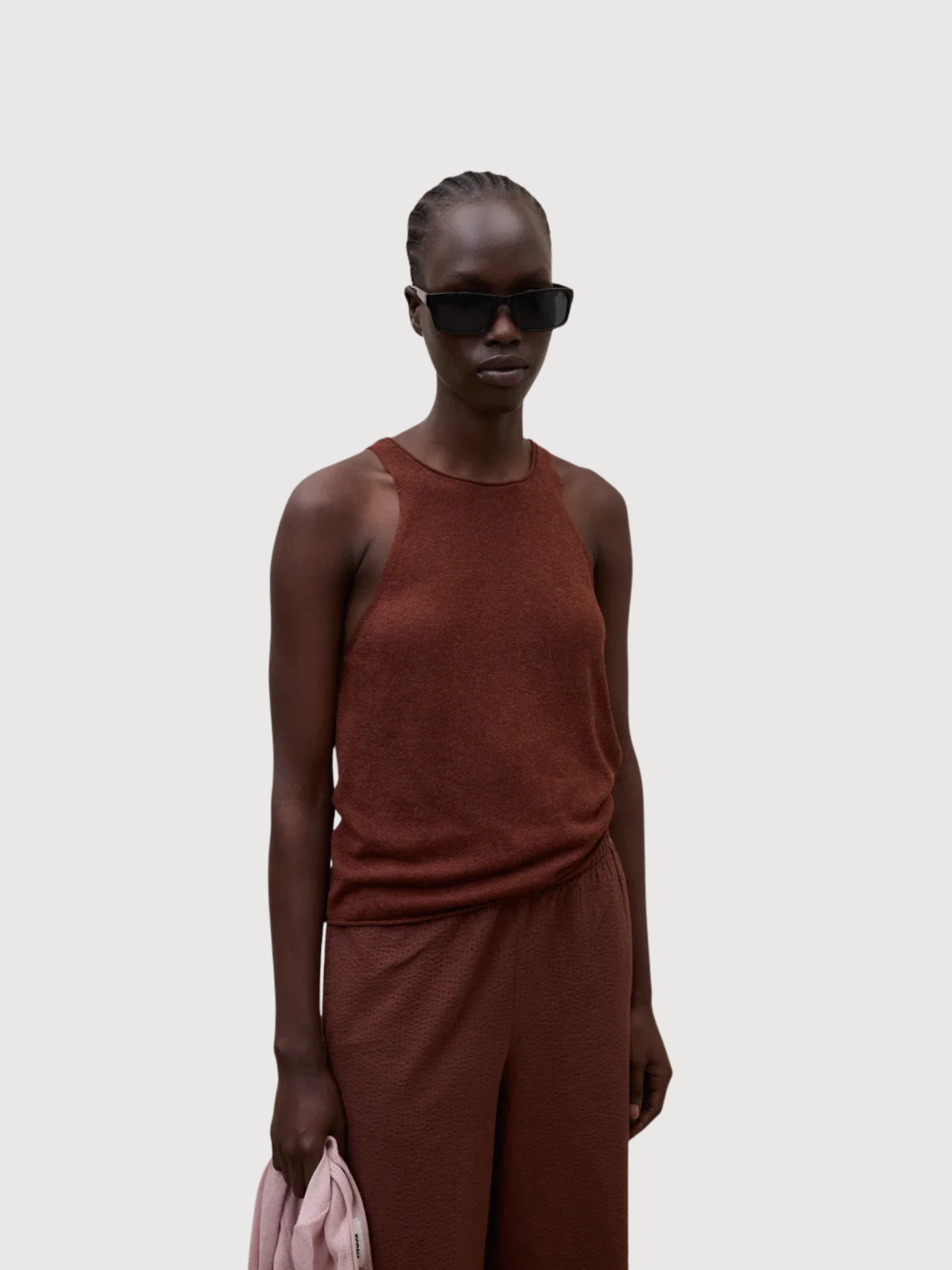 MOSS PANTS WOMAN Ebony | Ecoalf