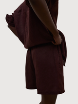 ERAS SHORTS WOMAN COCOA | ECOALF