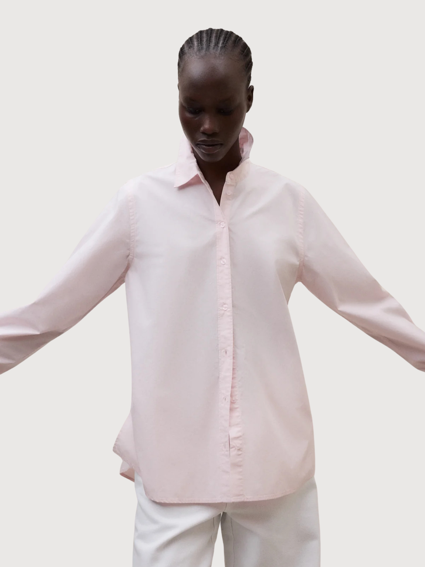 ALFREDA SHIRT DAMEN Hellrosa | ECOALF