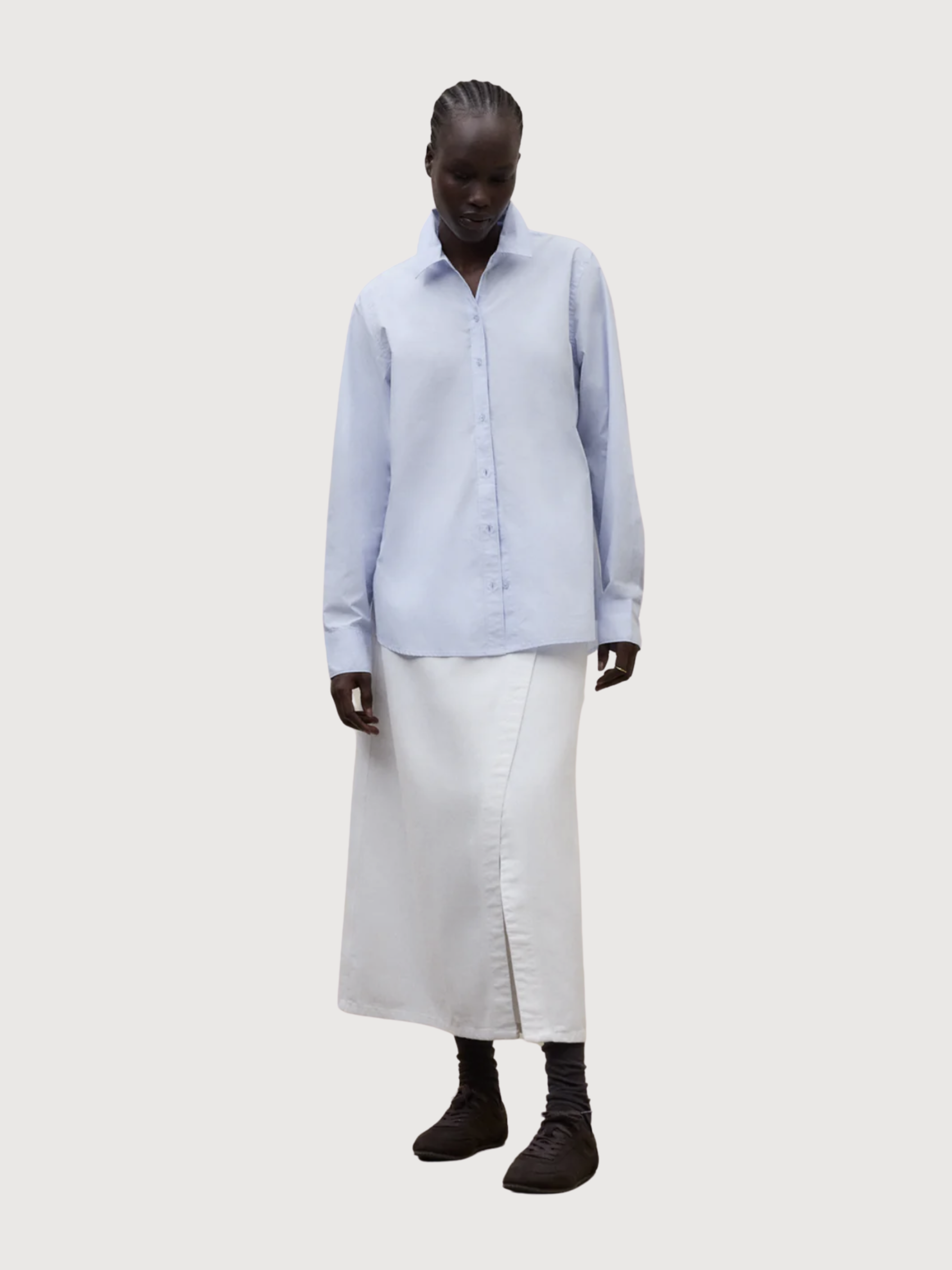 Alfreda Damenhemd, himmelblau, Baumwolle | Ecoalf