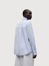 Shirt Alfreda Woman Sky Blue Cotton | Ecoalf