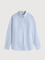 Alfreda Damenhemd, himmelblau, Baumwolle | Ecoalf