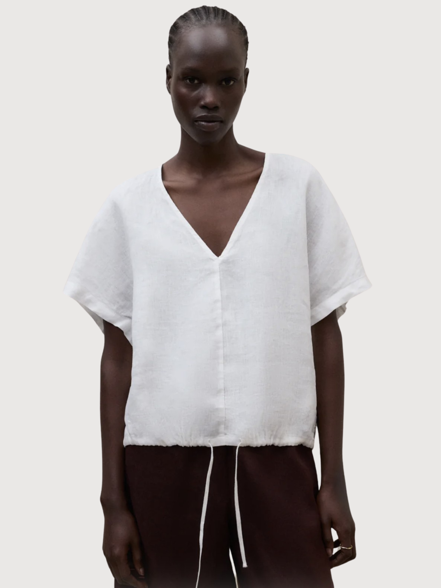 DORA SHIRT WOMAN WHITE  | ECOALF