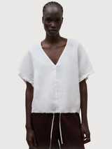 DORA SHIRT WOMAN WHITE  | ECOALF