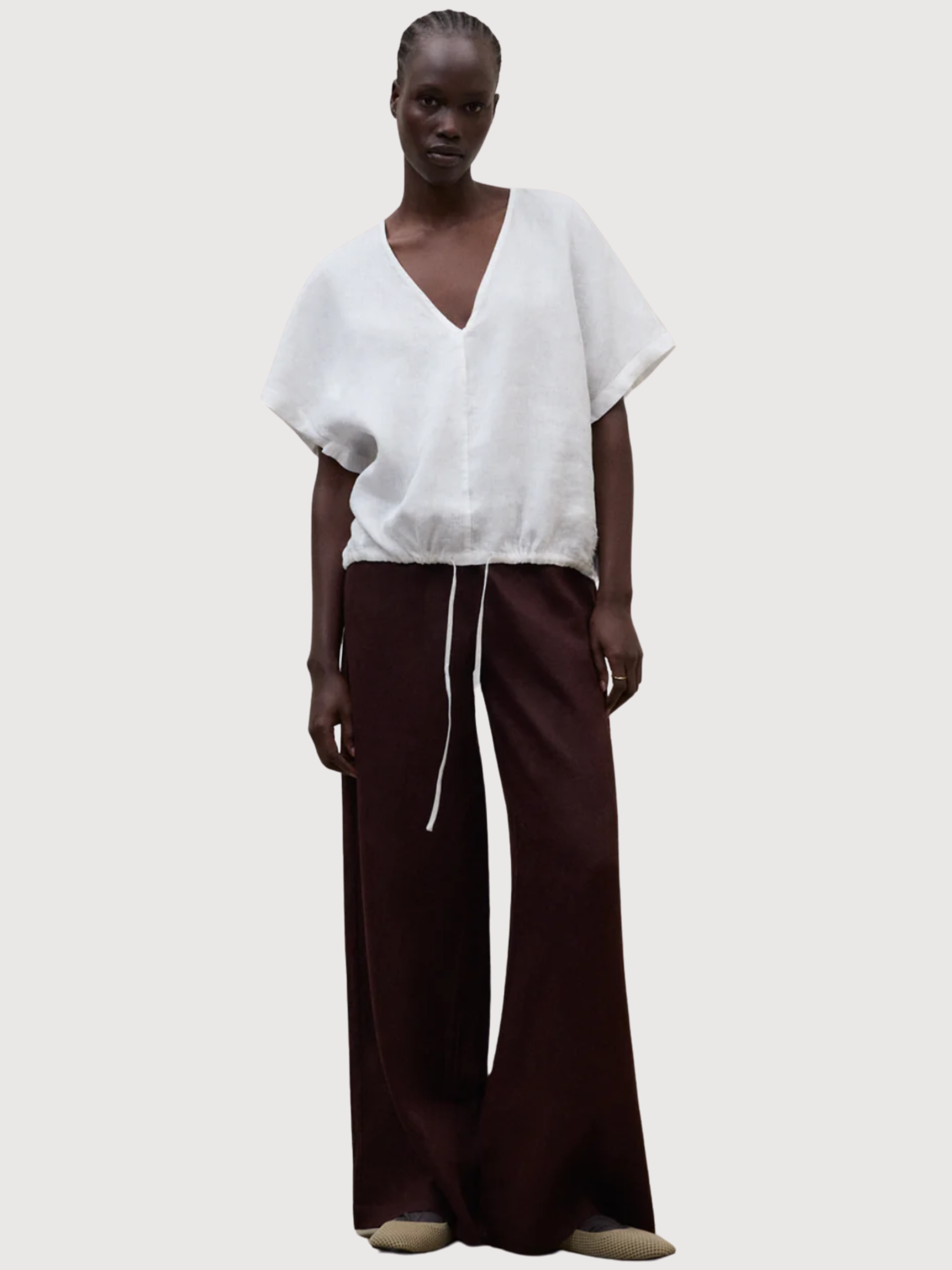 DORA SHIRT WOMAN WHITE  | ECOALF