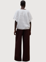 DORA SHIRT WOMAN WHITE  | ECOALF