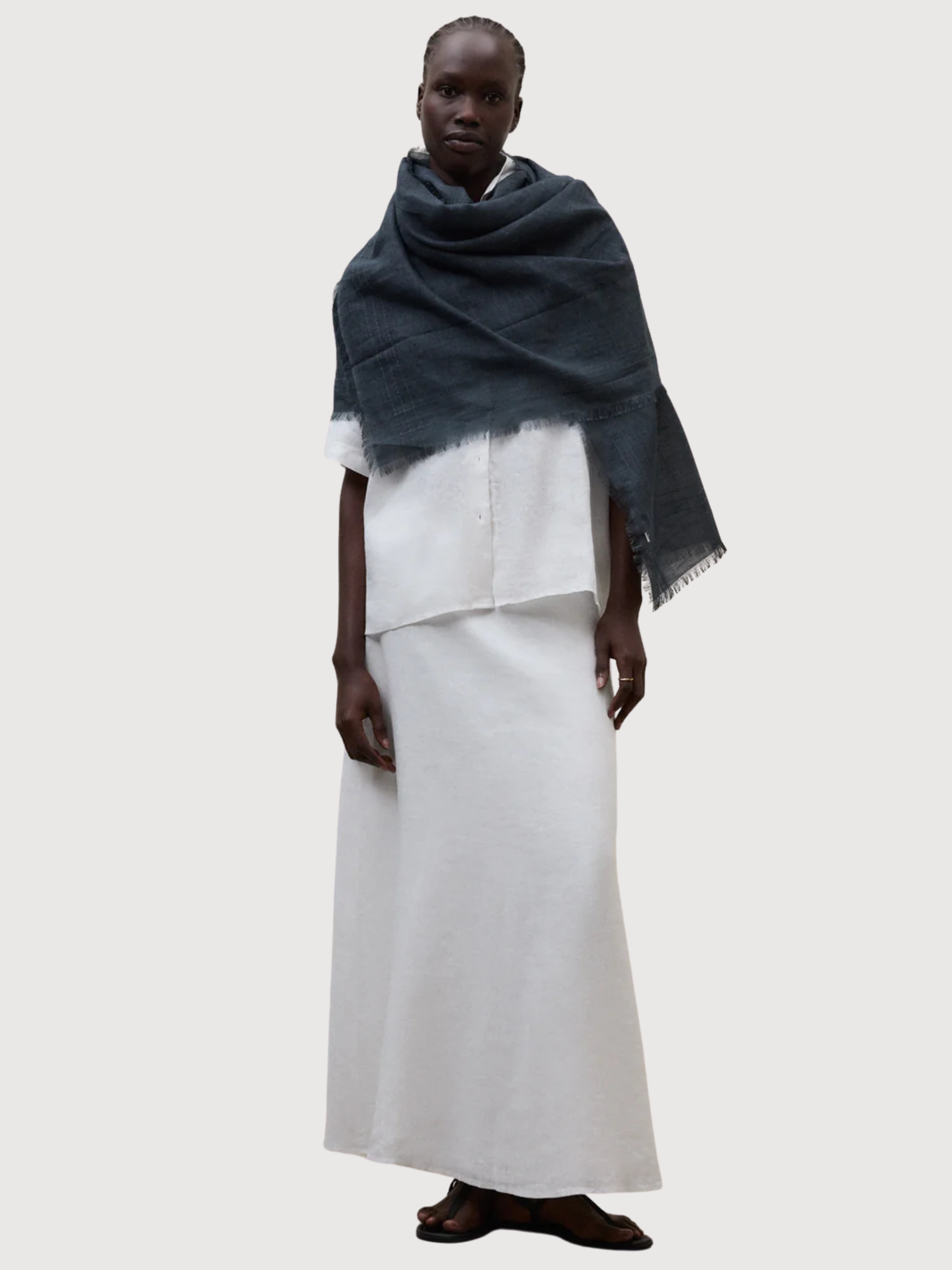 MELANIA SHIRT DAMEN WEISS | Ecoalf