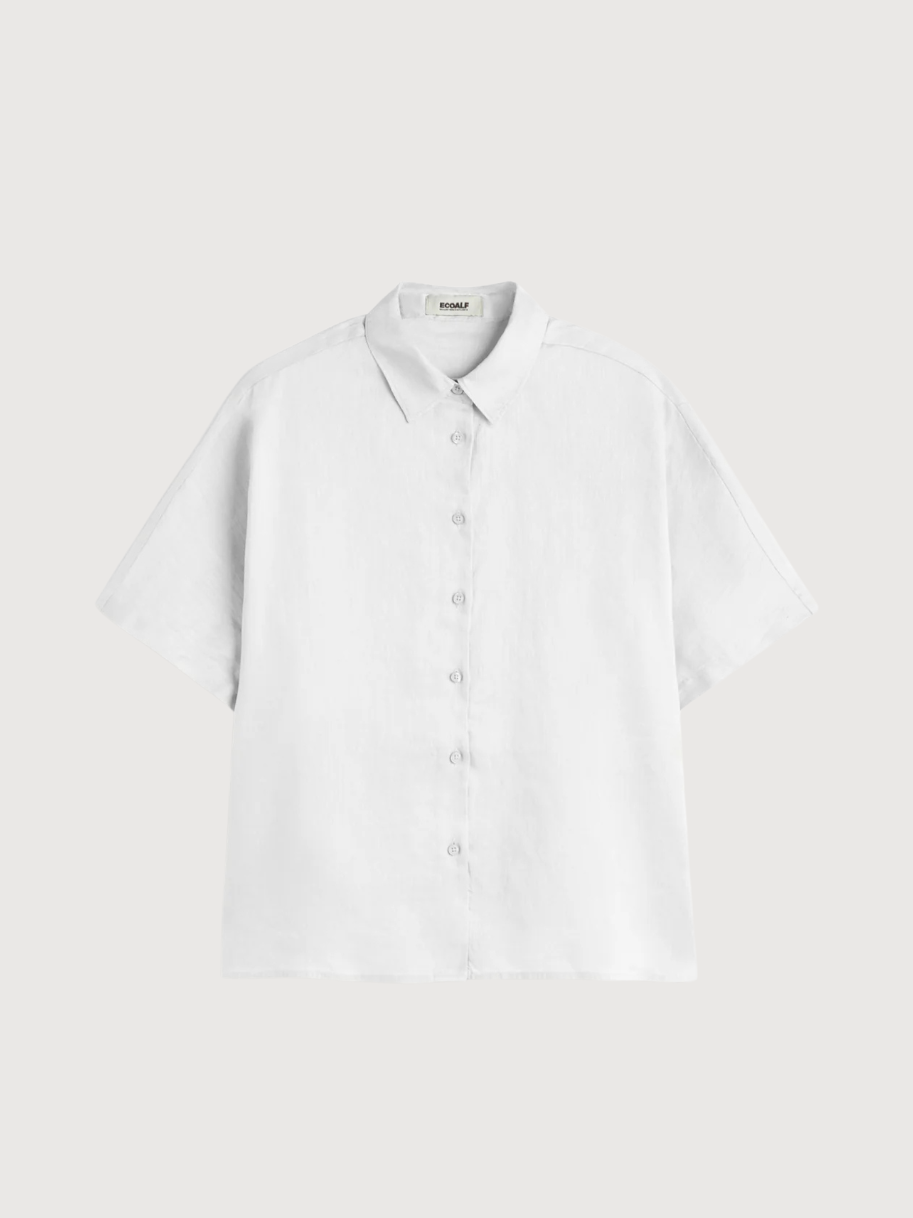 MELANIA SHIRT DAMEN WEISS | Ecoalf