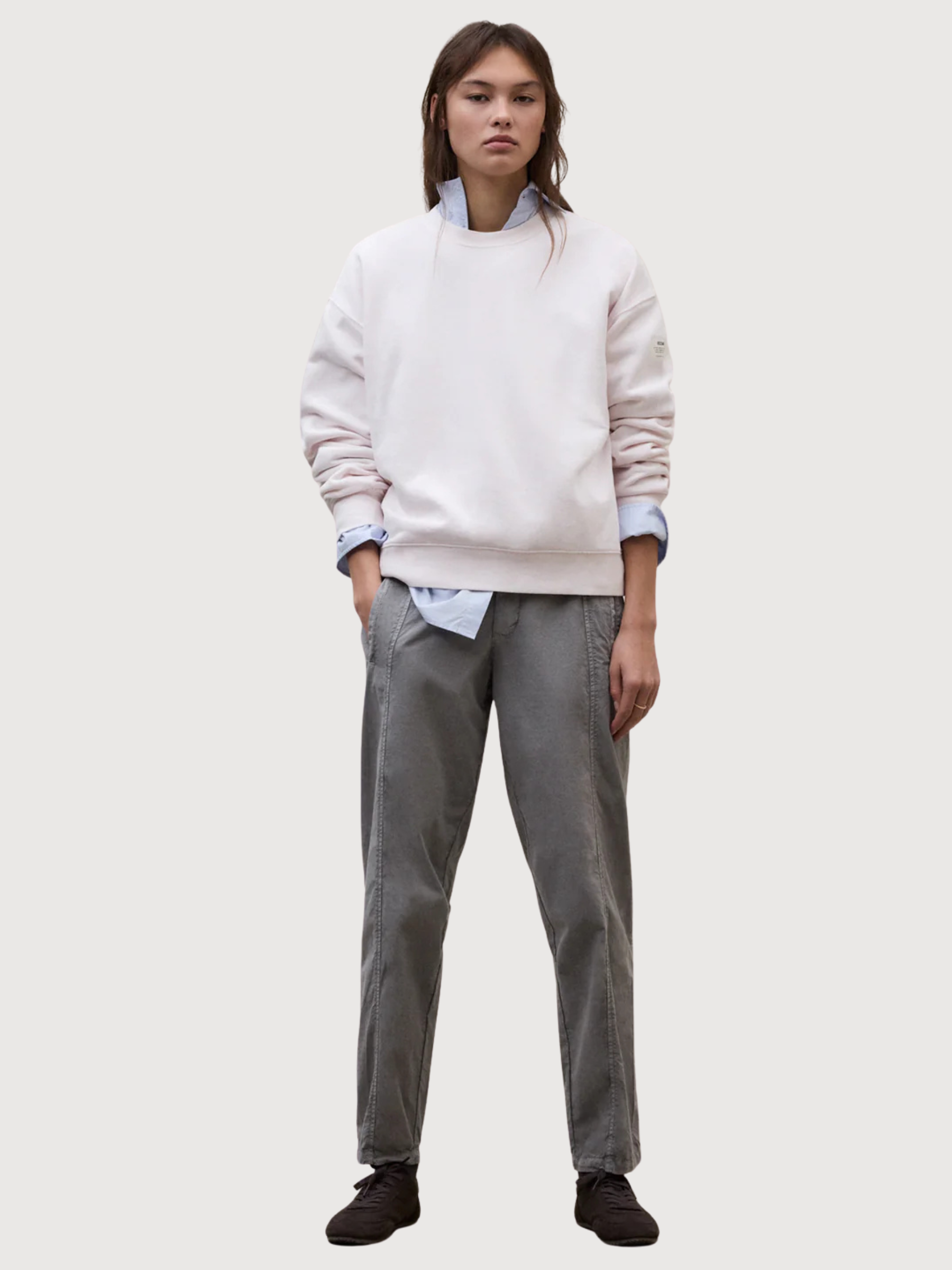 GODOY SWEATSHIRT WOMAN Light Pink | Ecoalf