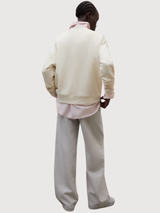 Sweatshirt Godoy Woman Ecru Cotton | Ecoalf