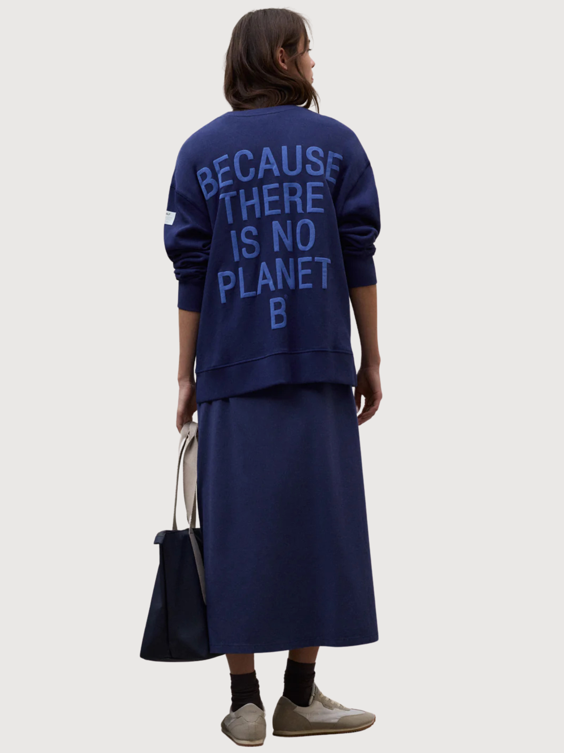 STORM SWEATSHIRT WOMAN Blue Indigo | ECOALF