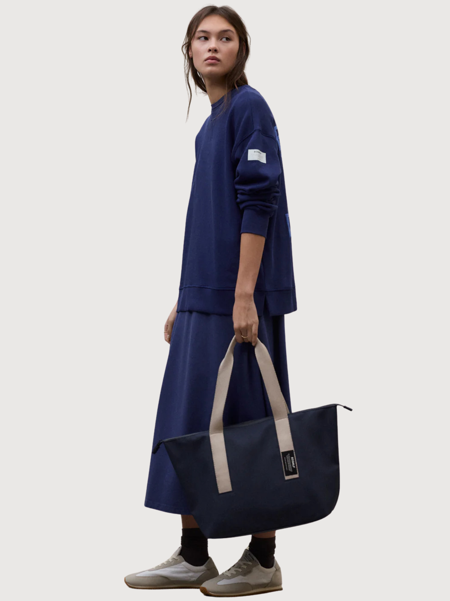 STORM SWEATSHIRT WOMAN Blue Indigo | ECOALF