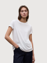 LAKE T-SHIRT WOMAN WHITE | ECOALF
