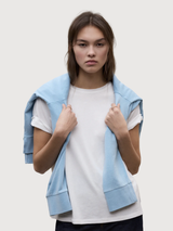 LAKE T-SHIRT WOMAN WHITE | ECOALF