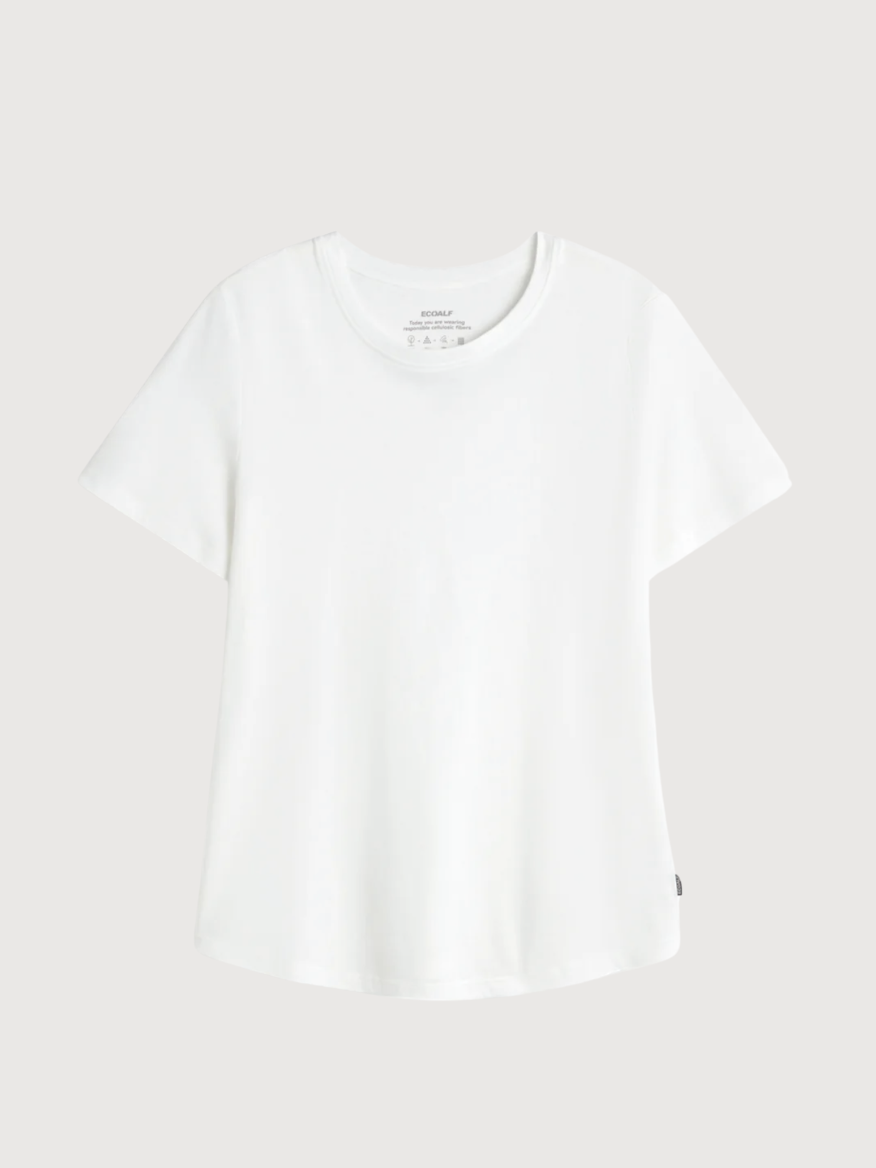 LAKE T-SHIRT WOMAN WHITE | ECOALF