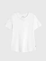LAKE T-SHIRT WOMAN WHITE | ECOALF