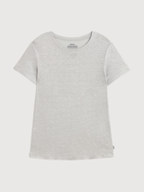 LANE Damen-T-Shirt Eisgrau | ECOALF