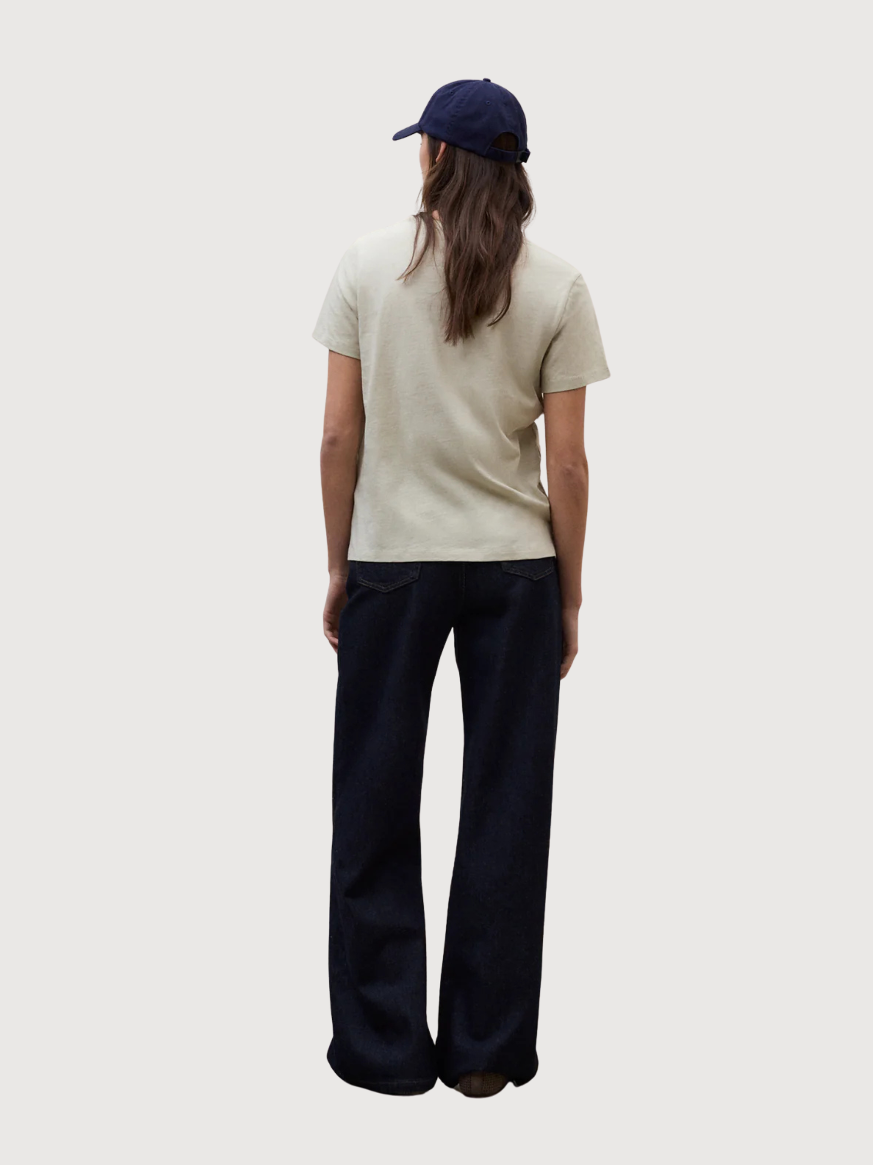 T-Shirt Ronda Damen Stone Baumwolle | ECOALF