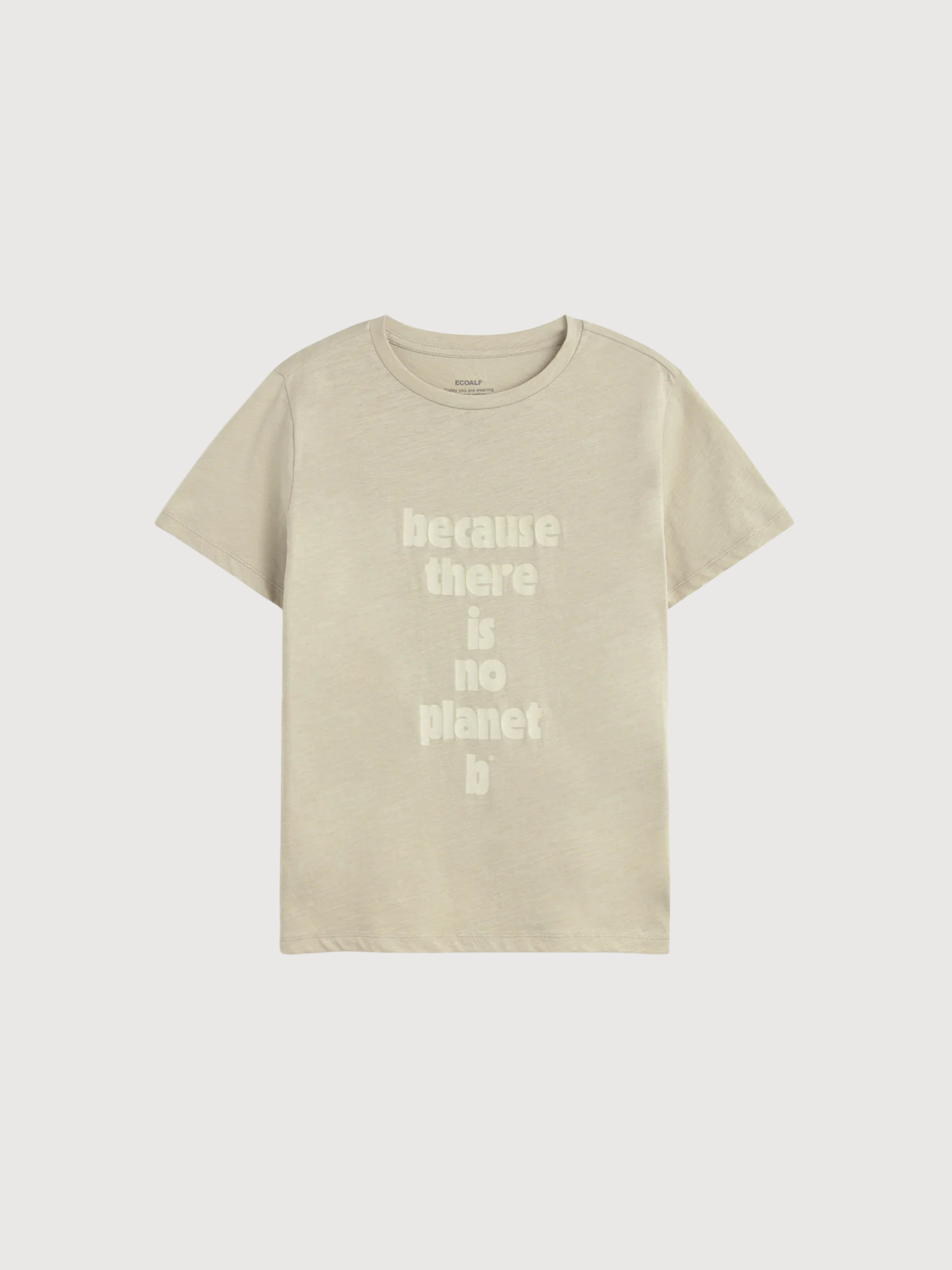 T-Shirt Ronda Damen Stone Baumwolle | ECOALF