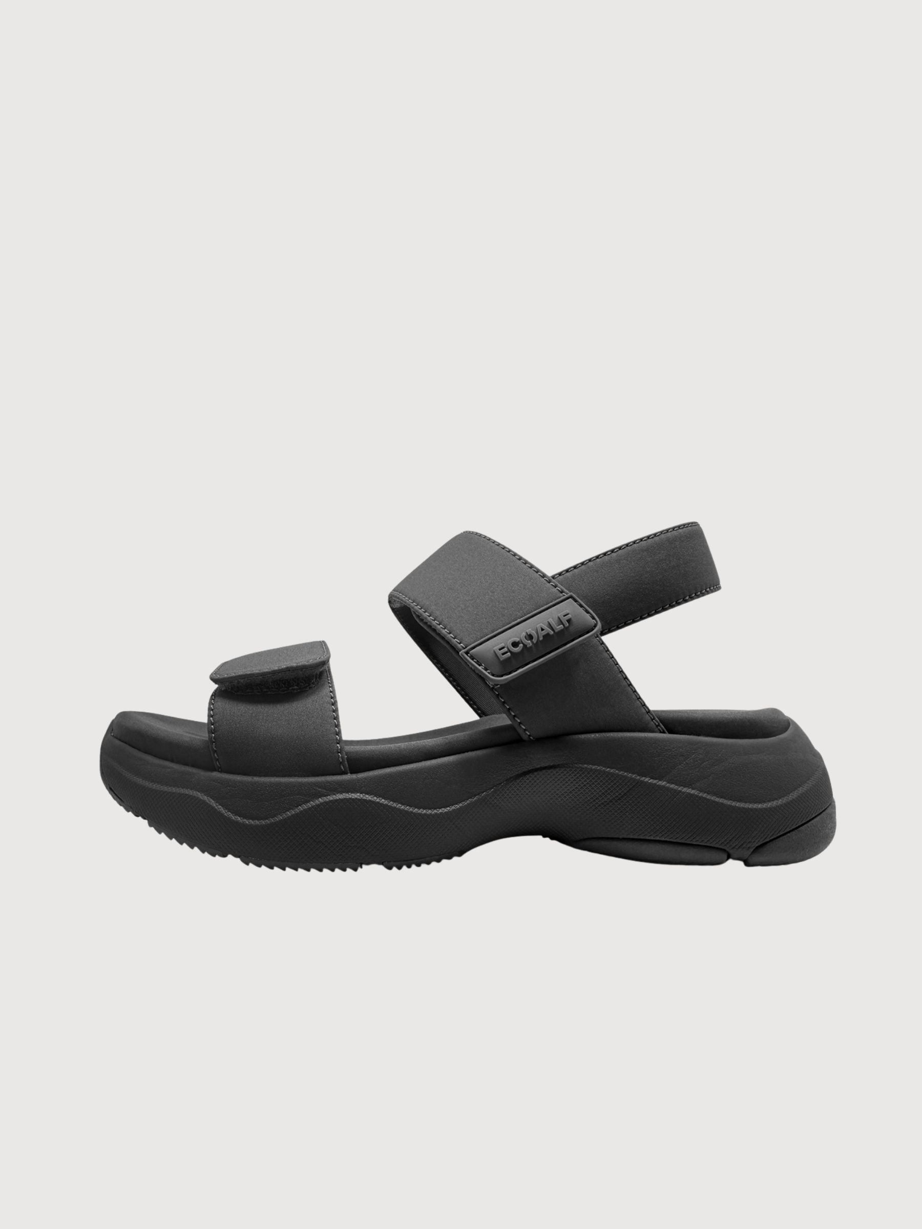 Sandalen Carla Damen Schwarz | ECOALF