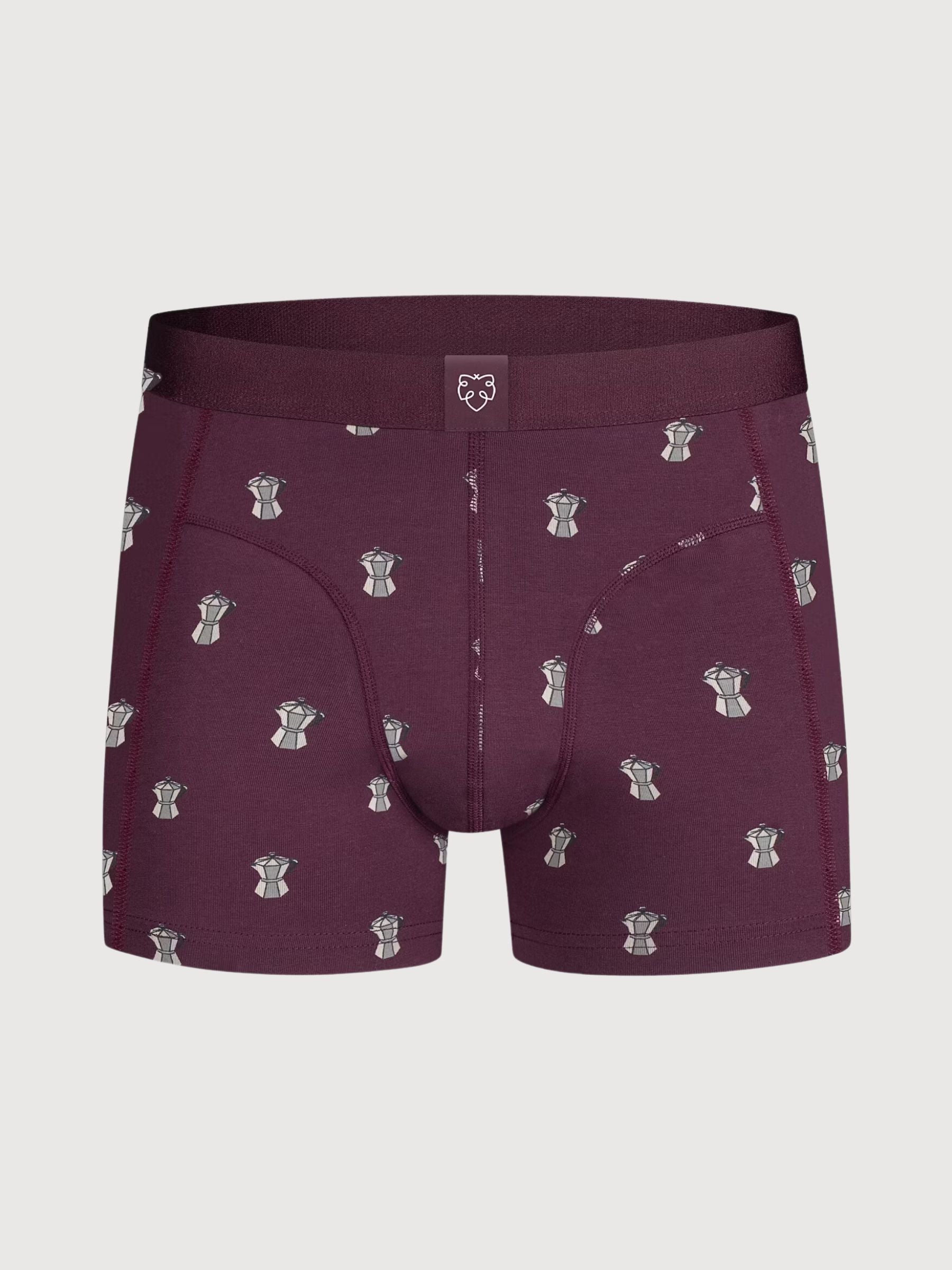 Boxer Man Burgundy Percolator | A-Dam