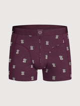 Boxer Man Burgundy Percolator | A-Dam
