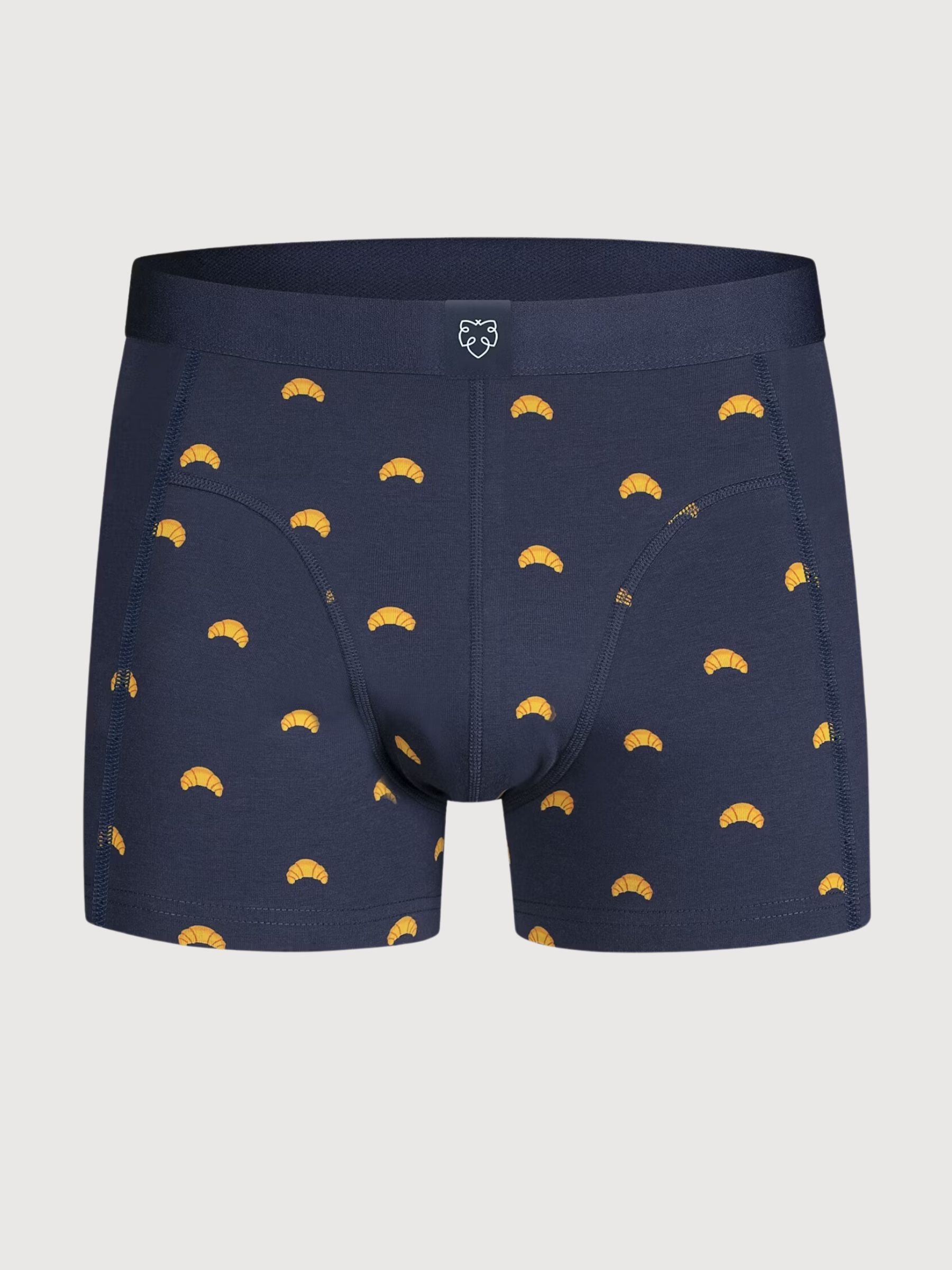 Boxer Navy Croissant Uomo | A-Dam