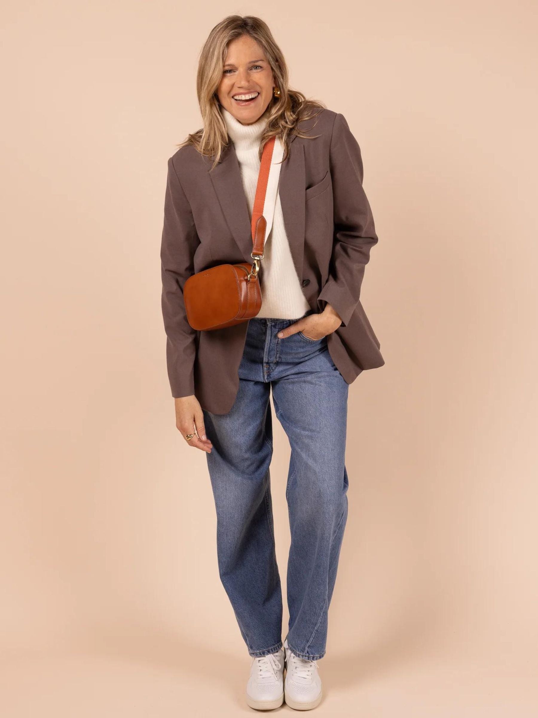 Maya - Cognac Classic Leather