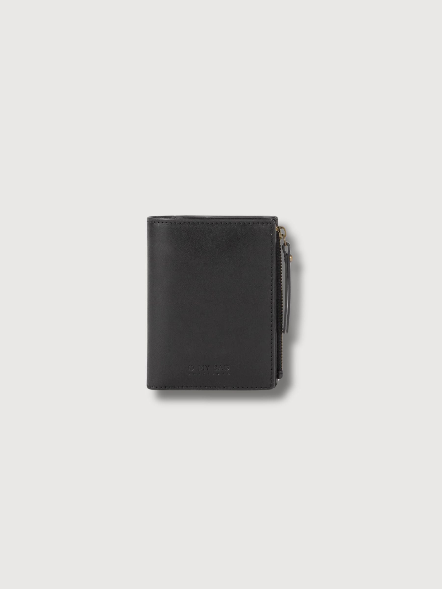 Jamie Brieftasche schwarzes klassisches Leder | O My Bag